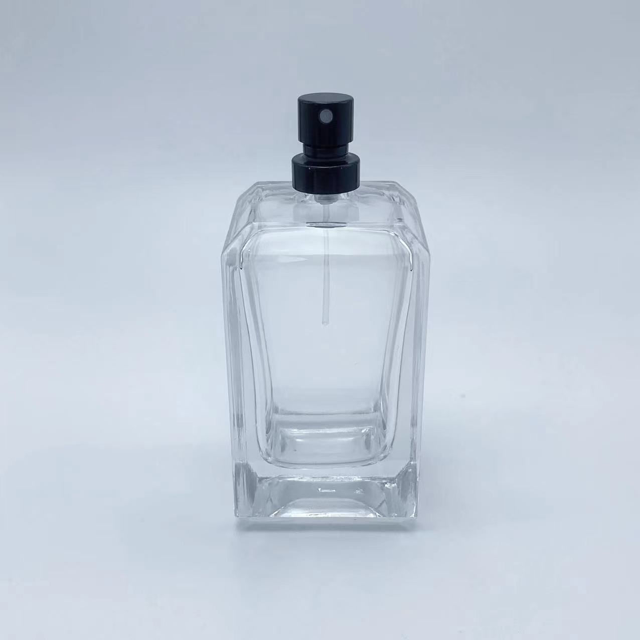 Botol Minyak Wangi Flint Glass Square