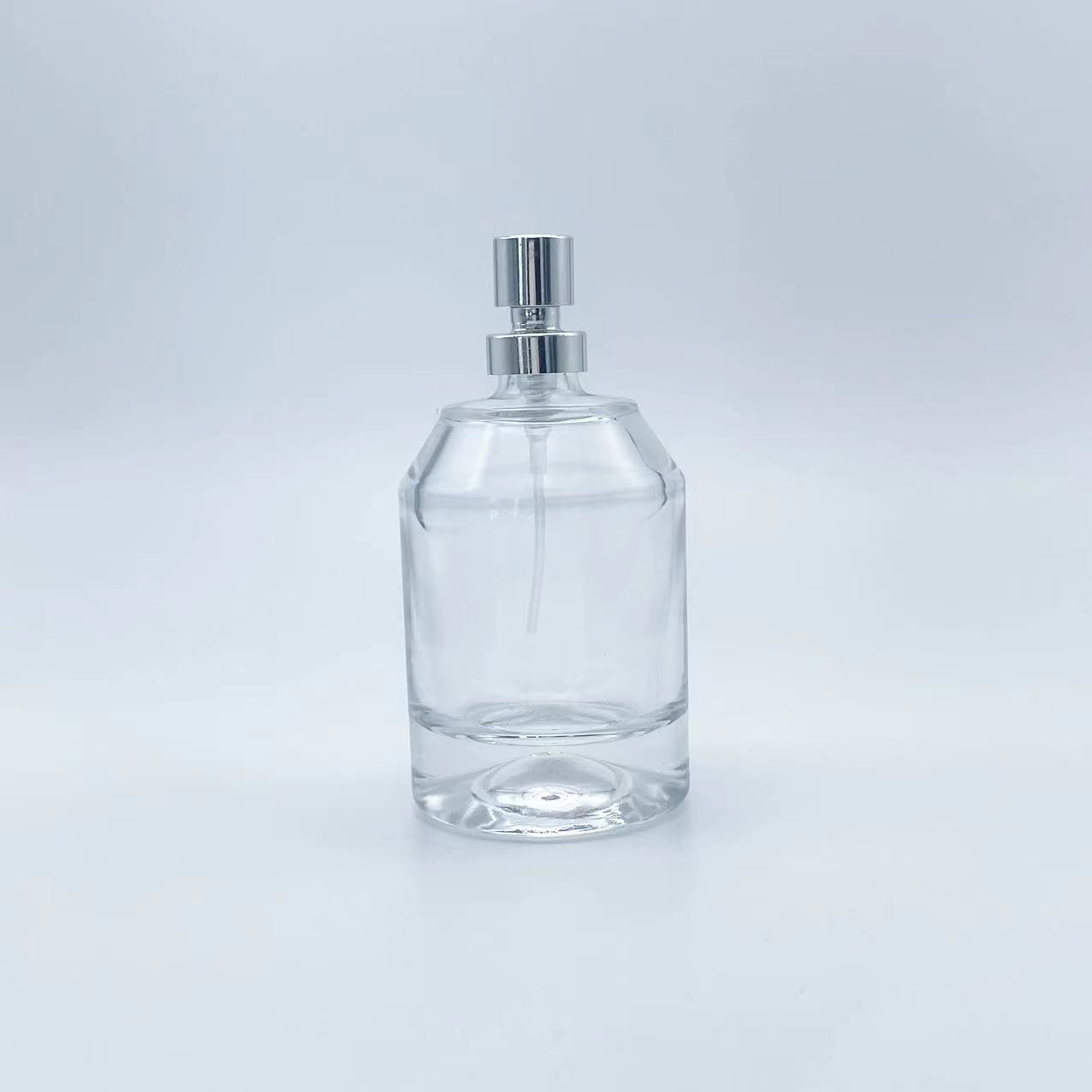 Botol Minyak Wangi Bulat 50ml Kaca Flint