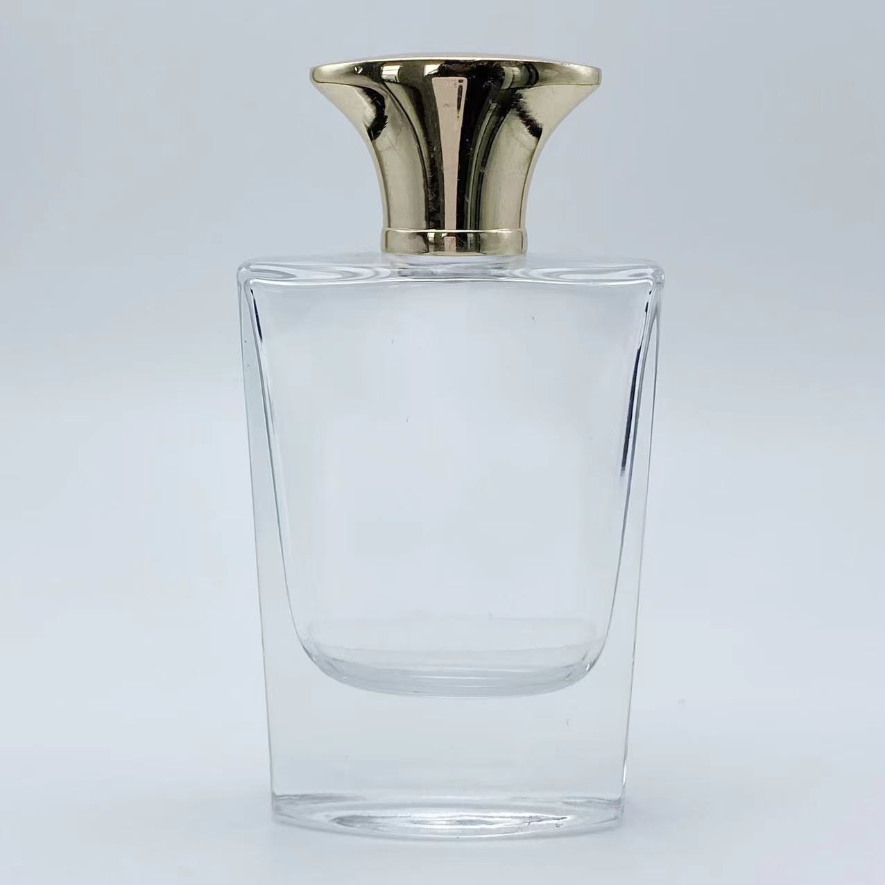Unique Thick-Bottomed Square Perfume Bottle