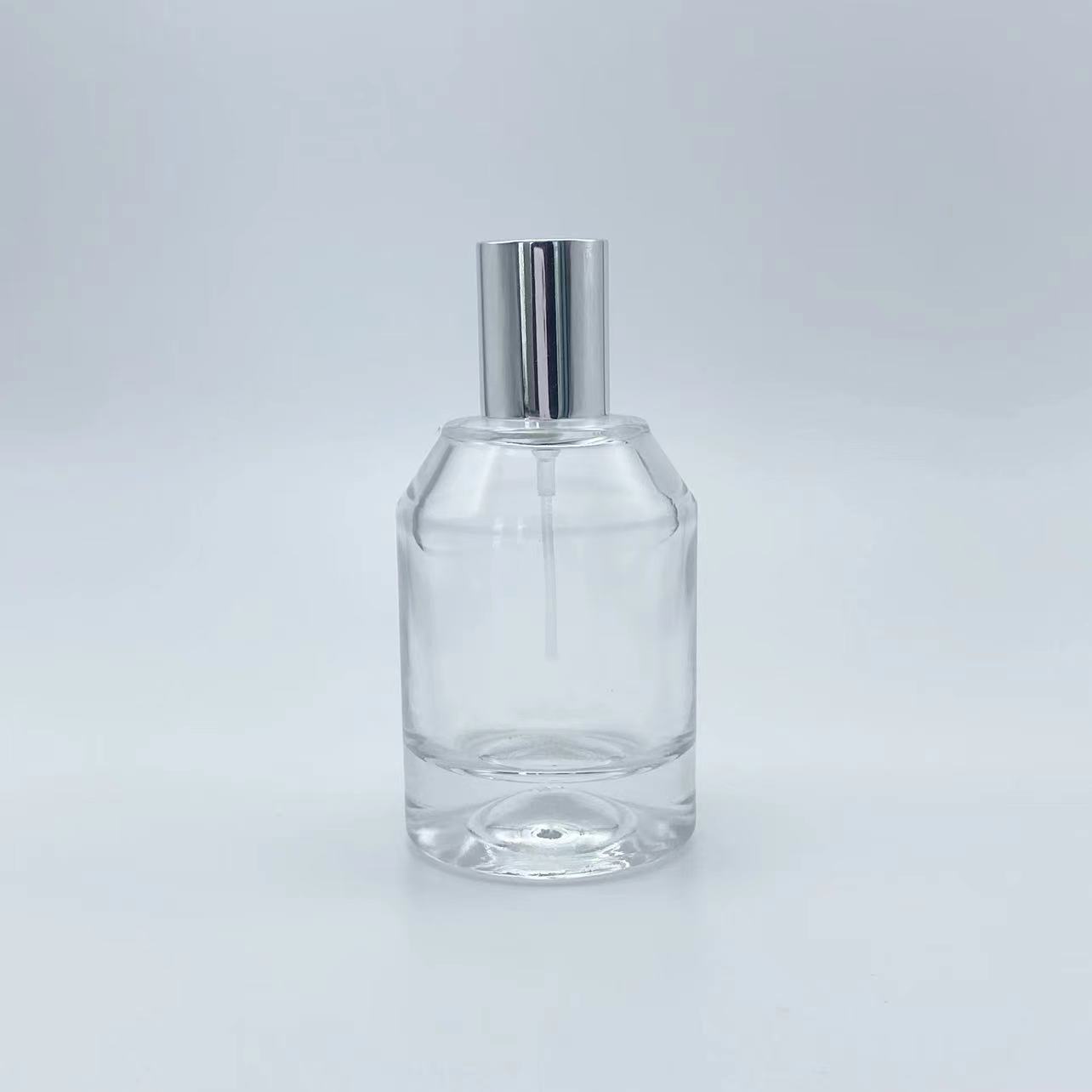 Botol Minyak Wangi Bulat 50ml Kaca Flint