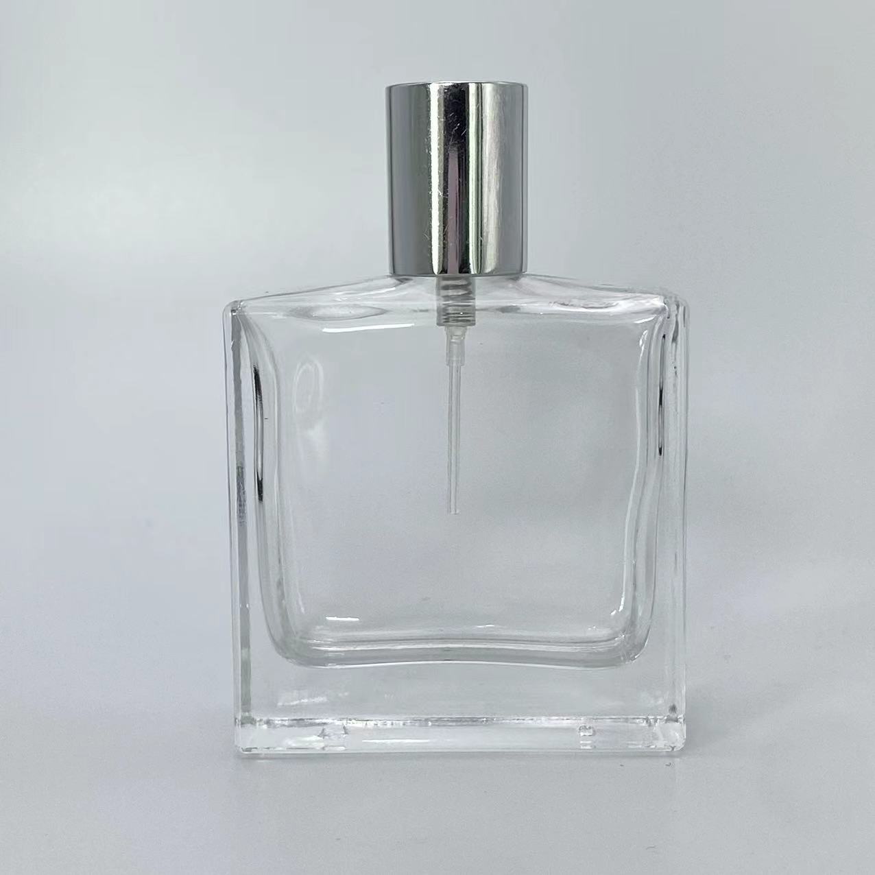 Medium Square Crystal Perfume Bottle