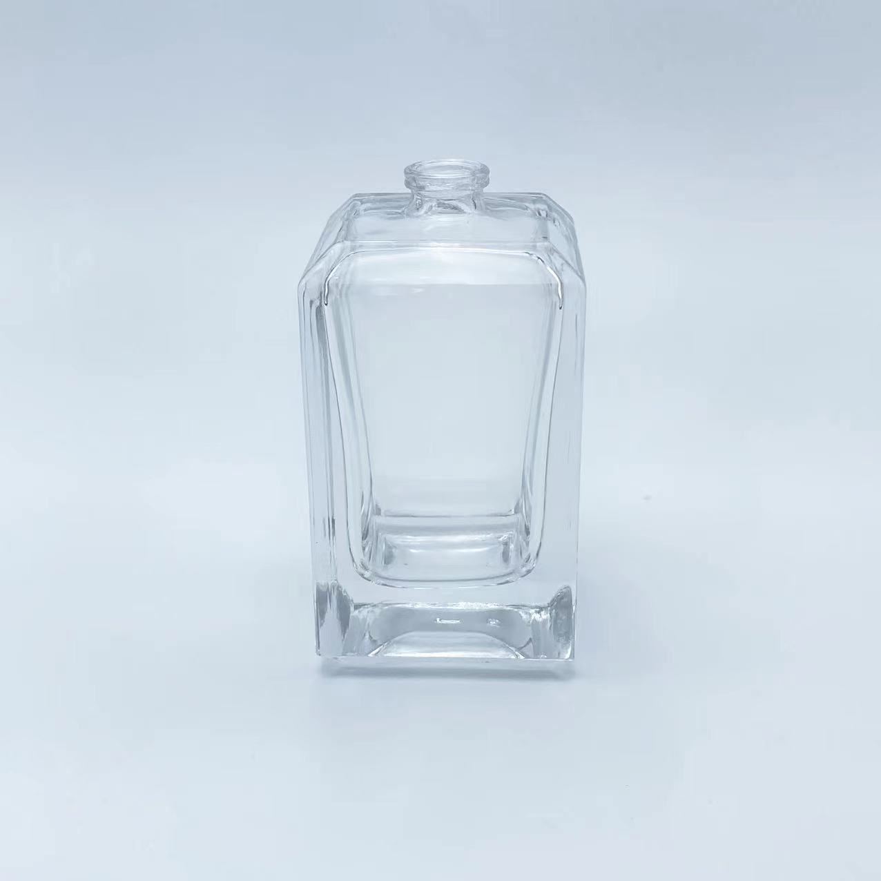 Botol Minyak Wangi Flint Glass Square