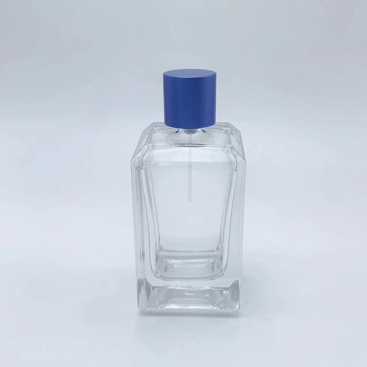 Botol Minyak Wangi Flint Glass Square
